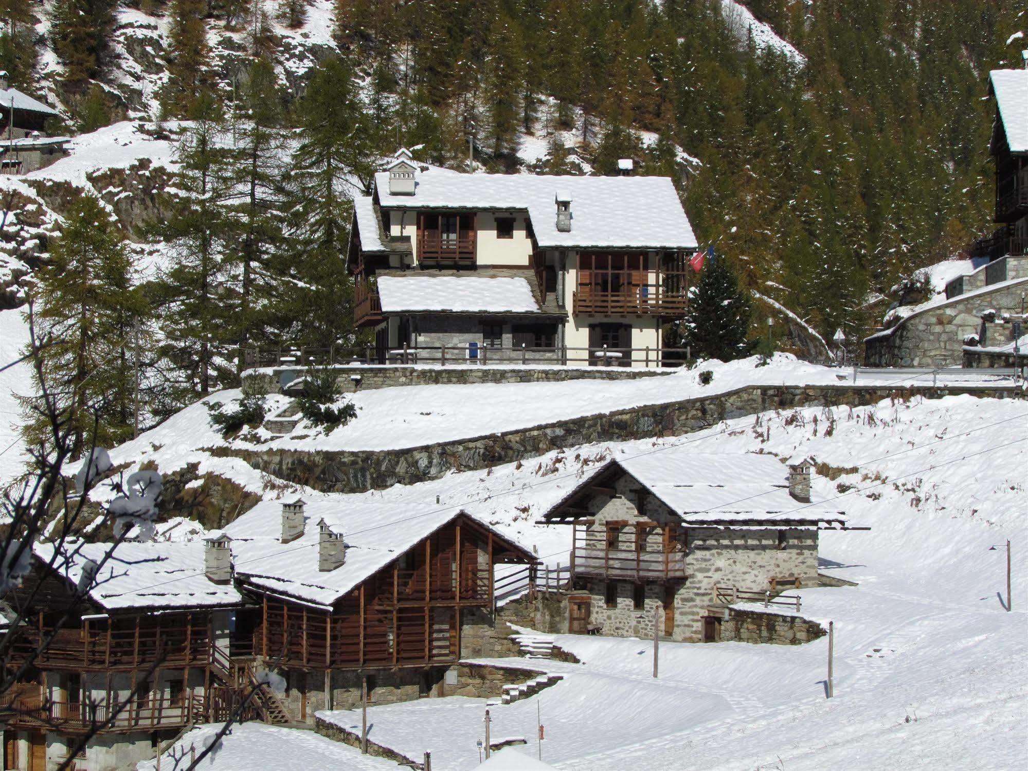 Gressoney-la-Trinité Il Piccolo Residence מראה חיצוני תמונה